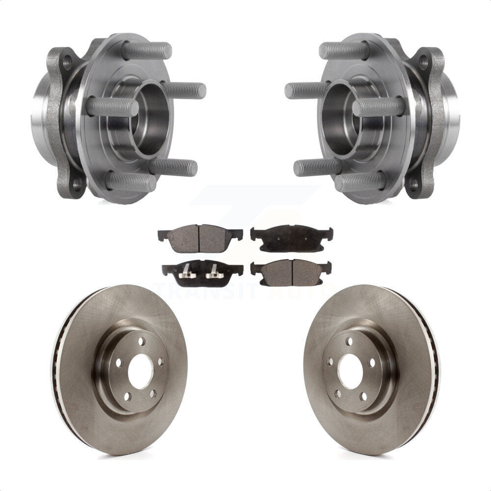 Transit Auto KBB-114061 Wheel Bearing and Hub Assembly for 2015-2024 Ford Edge - Front product image