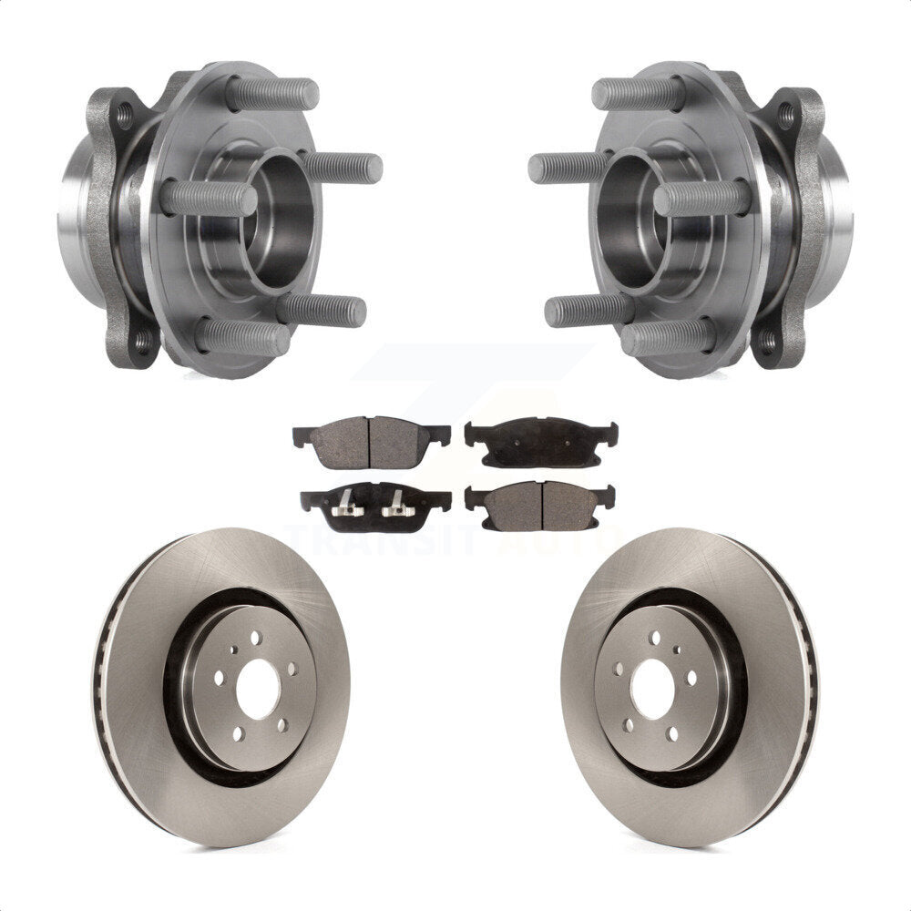 Transit Auto KBB-114063 Wheel Bearing and Hub Assembly for 2015-2023 Ford Edge, Lincoln Nautilus, Lincoln MKX - Front product image