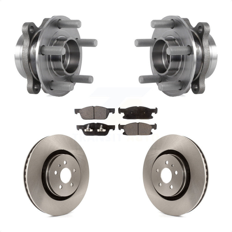 Transit Auto KBB-114063 Wheel Bearing and Hub Assembly for 2015-2023 Ford Edge, Lincoln Nautilus, Lincoln MKX - Front product image