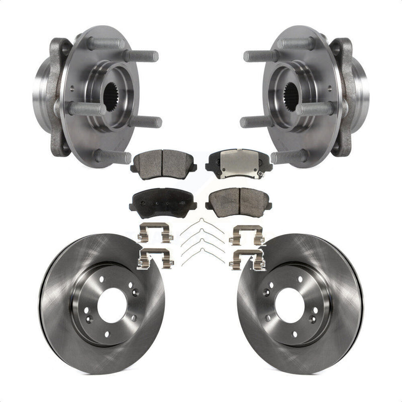 Transit Auto KBB-114072 Wheel Bearing and Hub Assembly for 2017-2021 Hyundai Veloster, Hyundai Elantra GT - Front product image