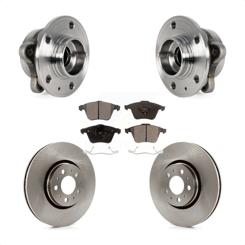 Transit Auto KBB-114076 Wheel Bearing and Hub Assembly for 2008-2014 Volvo XC90 - Front product image