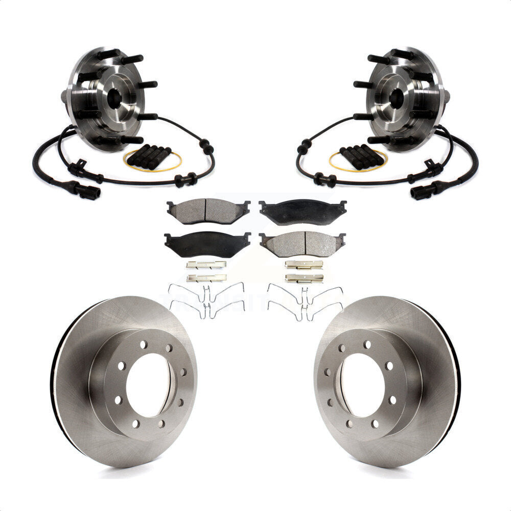 Transit Auto KBB-114082 Wheel Bearing and Hub Assembly for 1999-2001 Ford F-550 Super Duty, Ford F-450 Super Duty - Front product image
