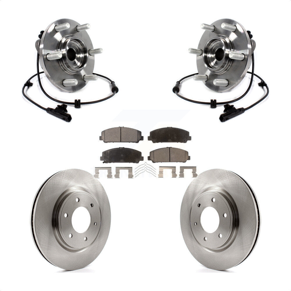 Transit Auto KBB-114084 Wheel Bearing and Hub Assembly for 2011-2024 INFINITI QX80, Nissan Armada, INFINITI QX56 - Front product image