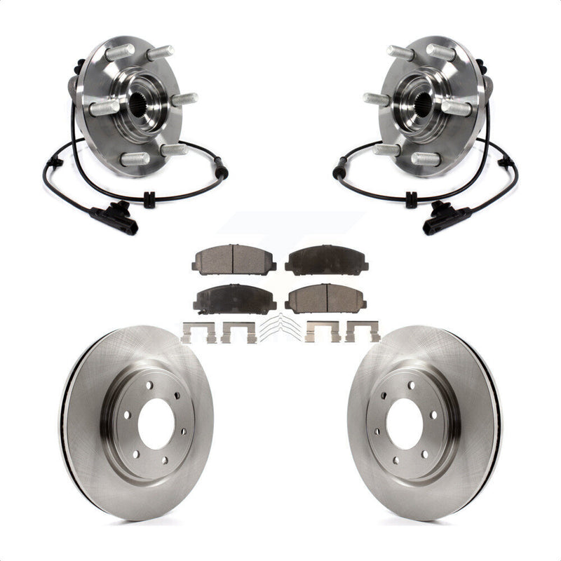 Transit Auto KBB-114084 Wheel Bearing and Hub Assembly for 2011-2024 INFINITI QX80, Nissan Armada, INFINITI QX56 - Front product image