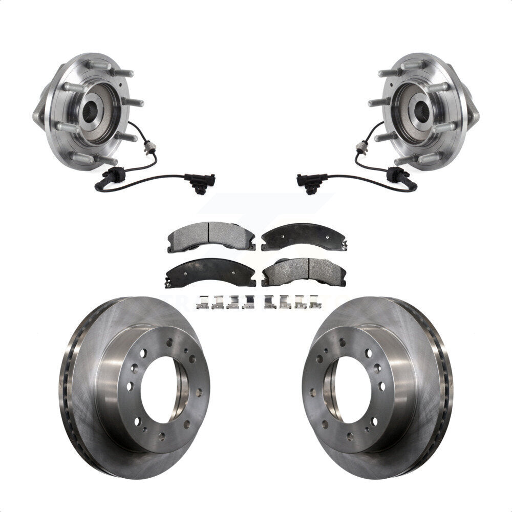 Transit Auto KBB-114085 Wheel Bearing and Hub Assembly for 2011-2019 Chevrolet Silverado 3500 HD, GMC Sierra 3500 HD - Front product image