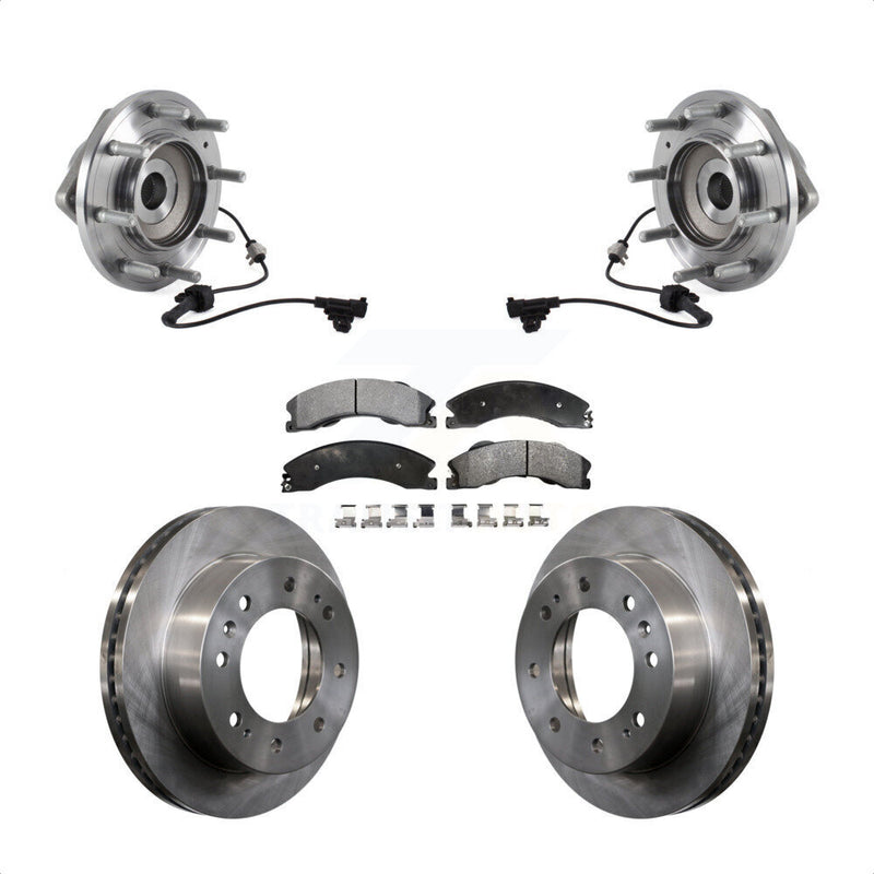 Transit Auto KBB-114085 Wheel Bearing and Hub Assembly for 2011-2019 Chevrolet Silverado 3500 HD, GMC Sierra 3500 HD - Front product image