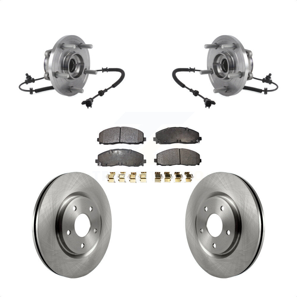 Transit Auto KBB-114087 Wheel Bearing and Hub Assembly for 2017-2024 Chrysler Pacifica, Chrysler Grand Caravan, Chrysler Voyager - Front product image