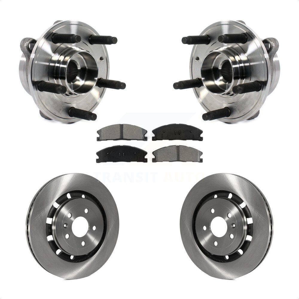 Transit Auto KBB-114092 Wheel Bearing and Hub Assembly for 2013-2019 Ford Special Service Police Sedan, Ford Police Interceptor Sedan, Ford Taurus - Front product image