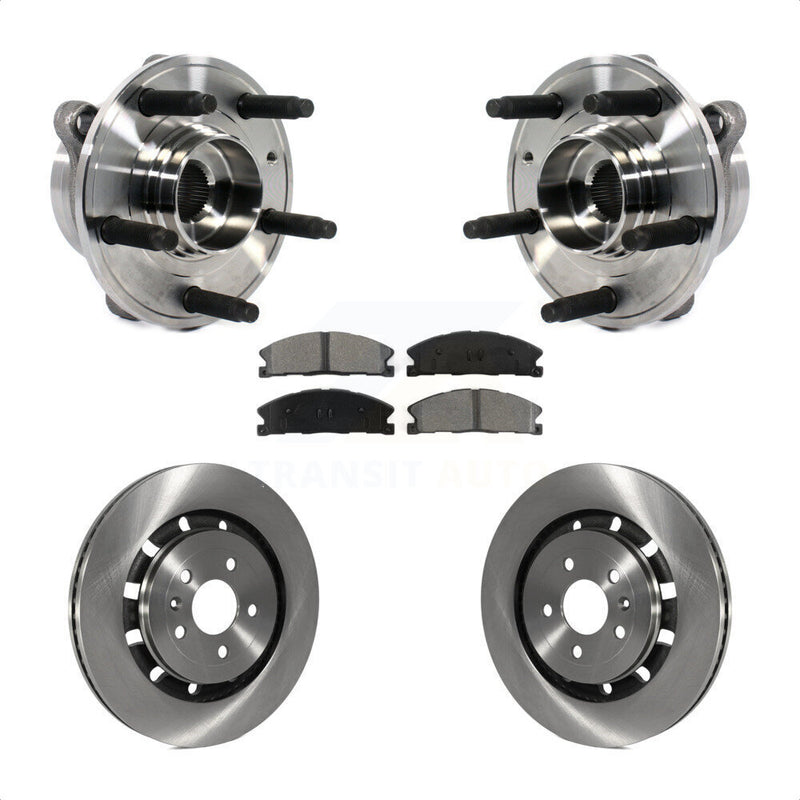 Transit Auto KBB-114092 Wheel Bearing and Hub Assembly for 2013-2019 Ford Special Service Police Sedan, Ford Police Interceptor Sedan, Ford Taurus - Front product image