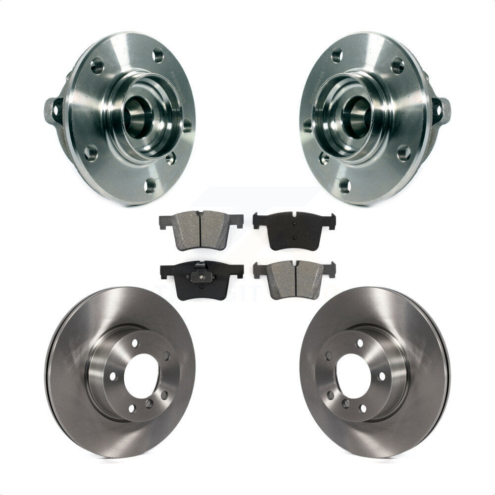 Transit Auto KBB-114096 Wheel Bearing and Hub Assembly for 2013-2016 BMW 320i xDrive, BMW 228i xDrive, BMW 328d xDrive & more - Front product image