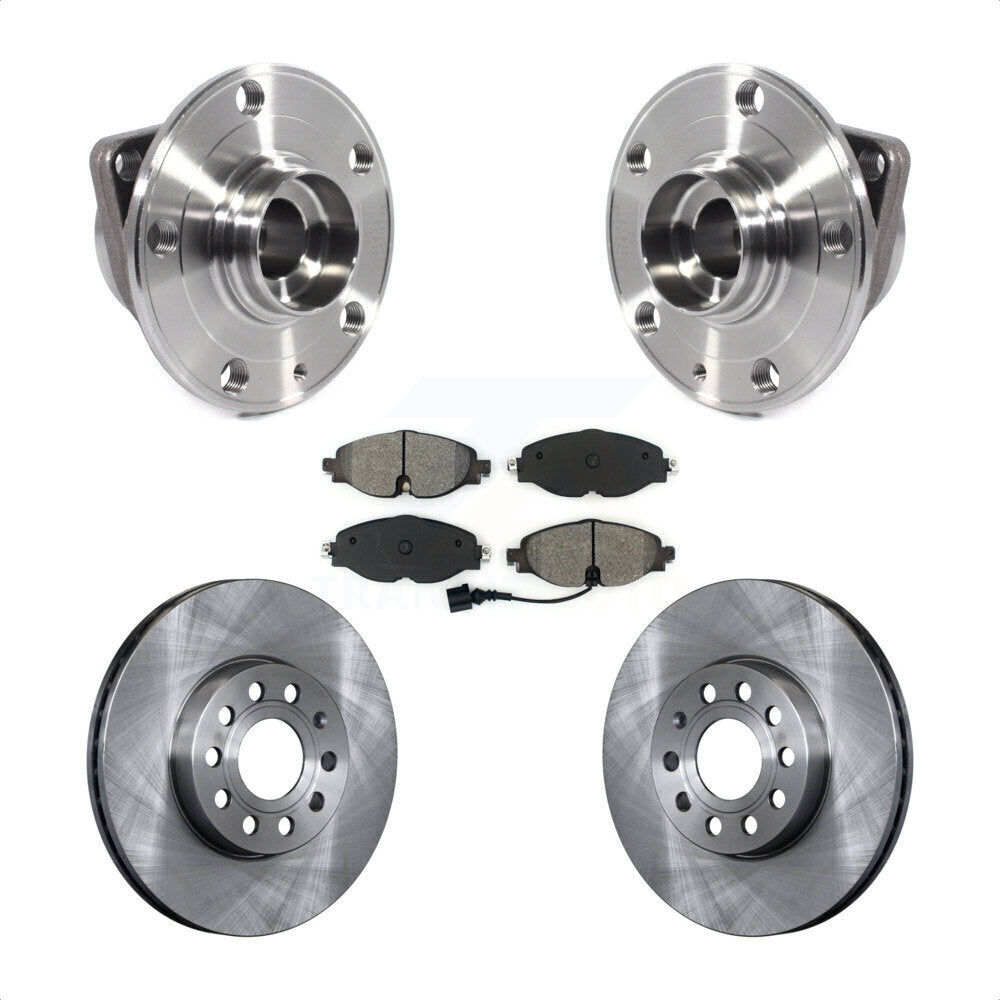 Transit Auto KBB-114101 Wheel Bearing and Hub Assembly for 2016-2023 Volkswagen Jetta, Volkswagen Taos, Volkswagen Golf & more - Front product image