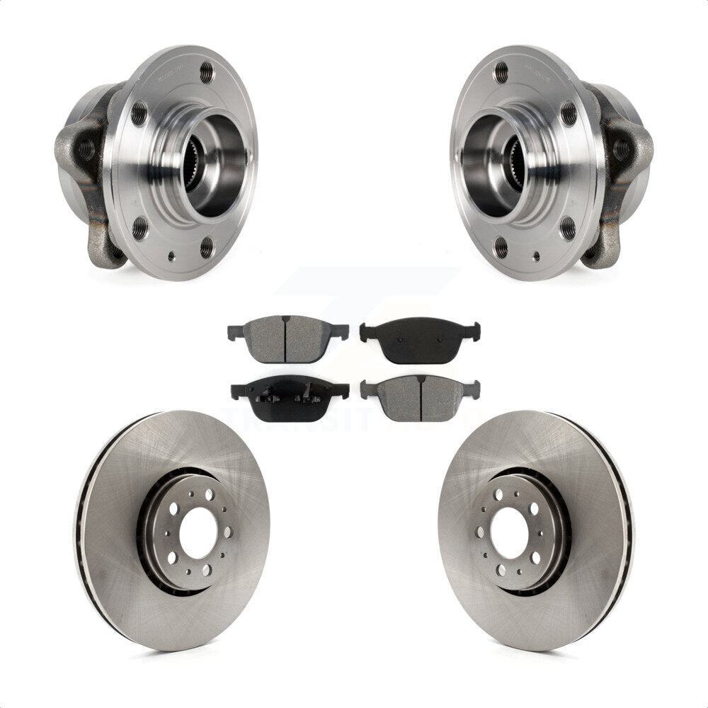 Transit Auto KBB-114113 Wheel Bearing and Hub Assembly for 2008-2014 Volvo XC90 - Front product image