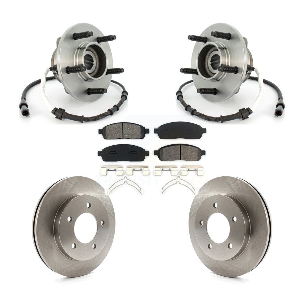 Transit Auto KBB-114114 Wheel Bearing and Hub Assembly for 2004 Ford F-150 - Front product image
