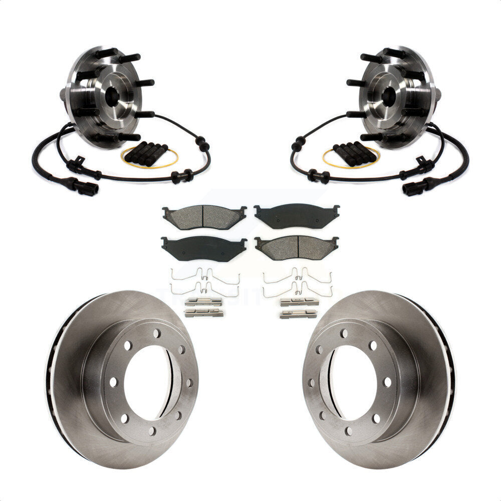 Transit Auto KBB-114115 Wheel Bearing and Hub Assembly for 1999 Ford F-450 Super Duty, Ford F-550 Super Duty - Front product image