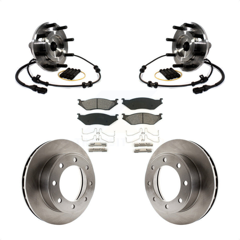 Transit Auto KBB-114115 Wheel Bearing and Hub Assembly for 1999 Ford F-450 Super Duty, Ford F-550 Super Duty - Front product image