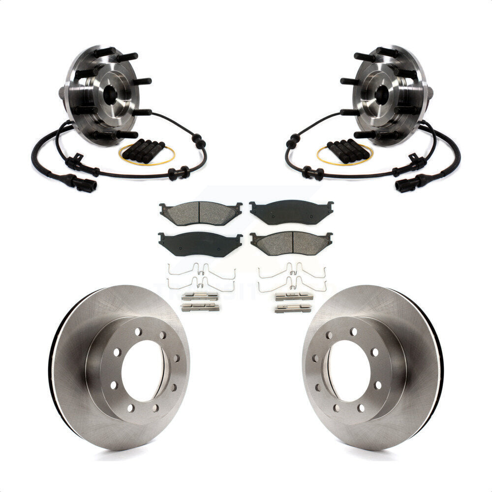 Transit Auto KBB-114117 Wheel Bearing and Hub Assembly for 1999-2001 Ford F-550 Super Duty, Ford F-450 Super Duty - Front product image