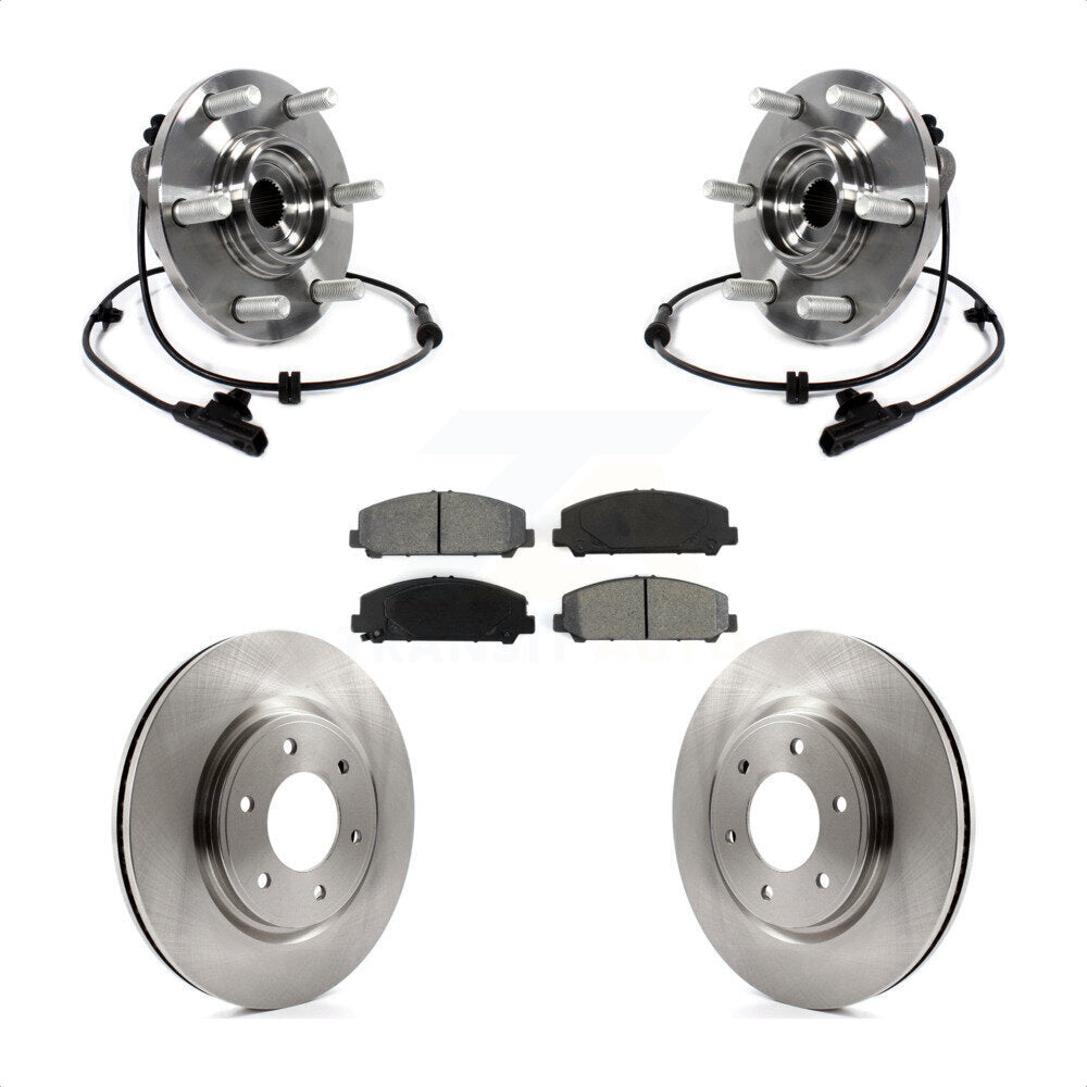 Transit Auto KBB-114119 Wheel Bearing and Hub Assembly for 2011-2024 INFINITI QX80, Nissan Armada, INFINITI QX56 - Front product image