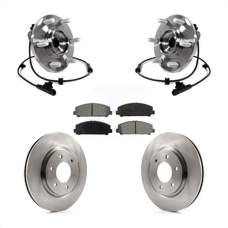 Transit Auto KBB-114119 Wheel Bearing and Hub Assembly for 2011-2024 INFINITI QX80, Nissan Armada, INFINITI QX56 - Front product image