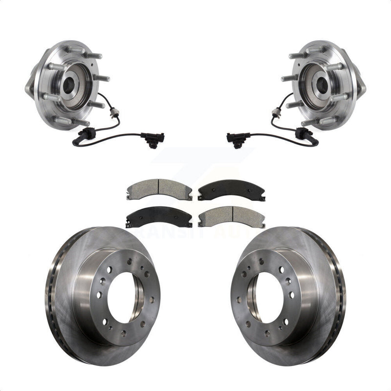Transit Auto KBB-114121 Wheel Bearing and Hub Assembly for 2011-2019 Chevrolet Silverado 3500 HD, GMC Sierra 3500 HD - Front product image