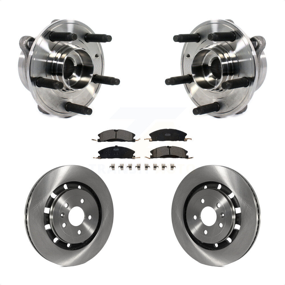 Transit Auto KBB-114127 Wheel Bearing and Hub Assembly for 2013-2019 Ford Special Service Police Sedan, Ford Police Interceptor Sedan, Ford Taurus - Front product image