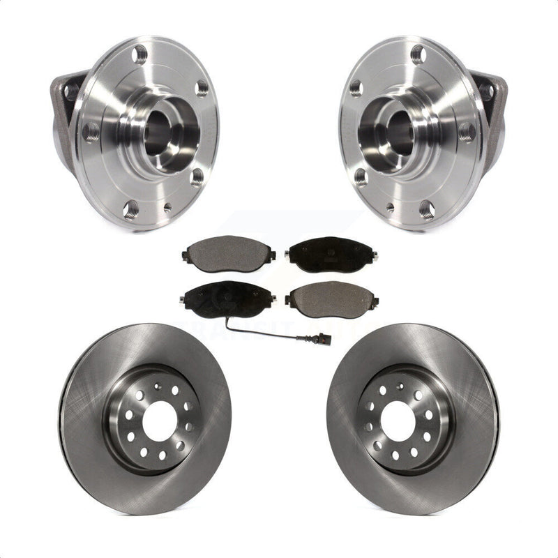 Transit Auto KBB-114137 Wheel Bearing and Hub Assembly for 2015-2019 Volkswagen Arteon, Volkswagen GTI - Front product image