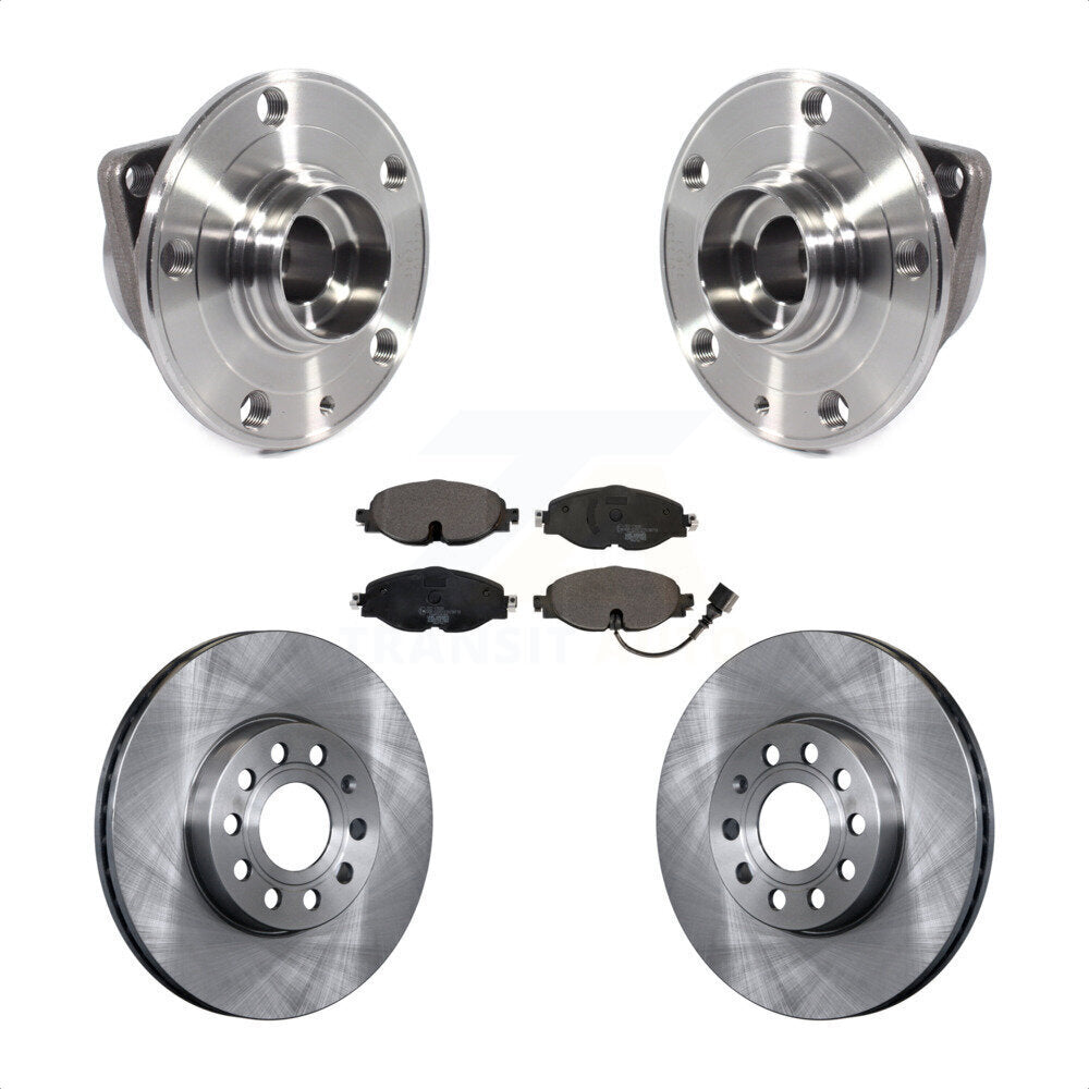 Transit Auto KBB-114139 Wheel Bearing and Hub Assembly for 2016-2023 Volkswagen Jetta, Volkswagen Taos, Volkswagen Golf & more - Front product image