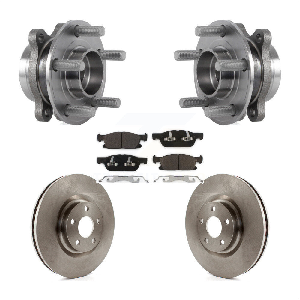 Transit Auto KBB-114140 Wheel Bearing and Hub Assembly for 2015-2024 Ford Edge - Front product image
