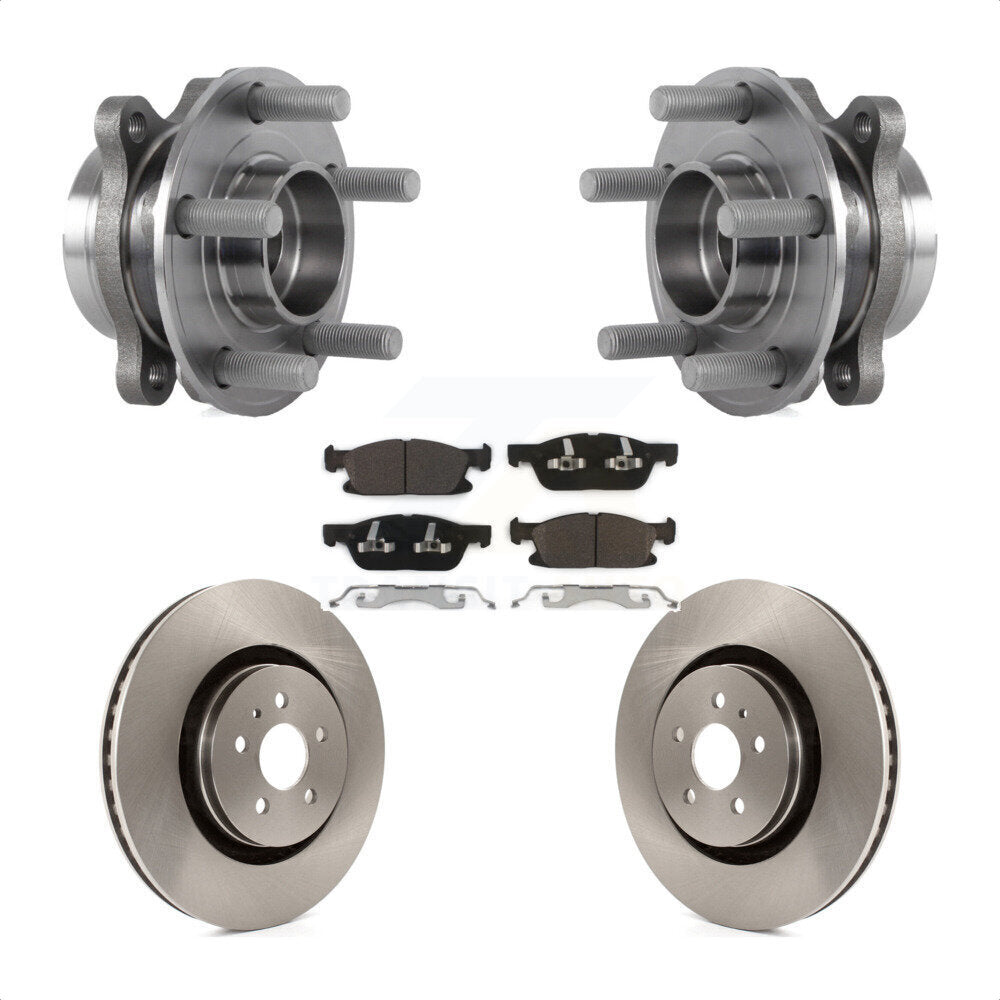 Transit Auto KBB-114142 Wheel Bearing and Hub Assembly for 2015-2023 Ford Edge, Lincoln Nautilus, Lincoln MKX - Front product image