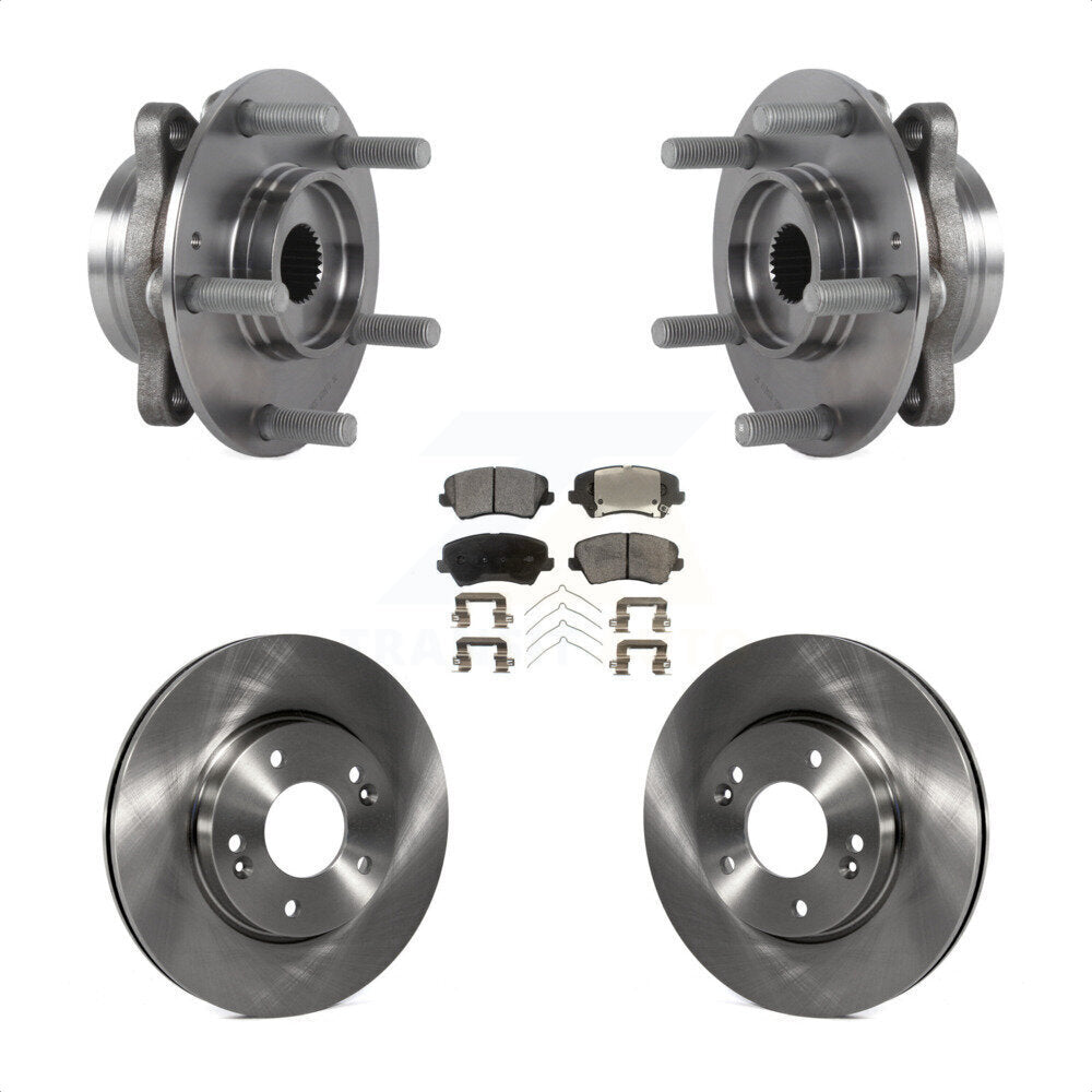 Transit Auto KBB-114151 Wheel Bearing and Hub Assembly for 2017-2021 Hyundai Veloster, Hyundai Elantra GT - Front product image