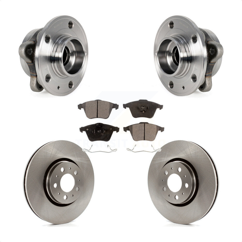 Transit Auto KBB-114155 Wheel Bearing and Hub Assembly for 2008-2014 Volvo XC90 - Front product image
