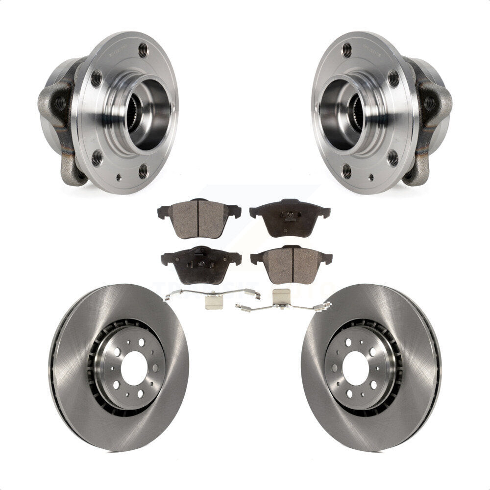 Transit Auto KBB-114156 Wheel Bearing and Hub Assembly for 2008-2014 Volvo XC90 - Front product image