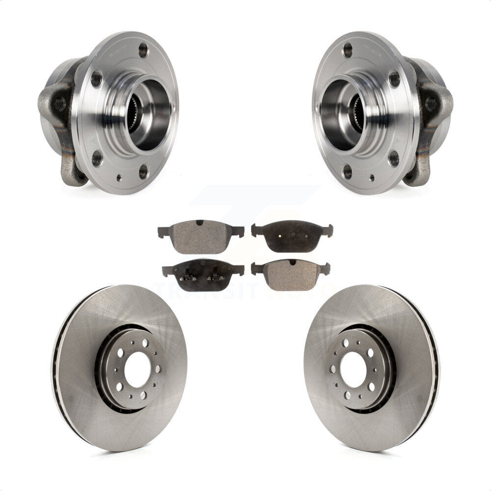 Transit Auto KBB-114157 Wheel Bearing and Hub Assembly for 2008-2014 Volvo XC90 - Front product image