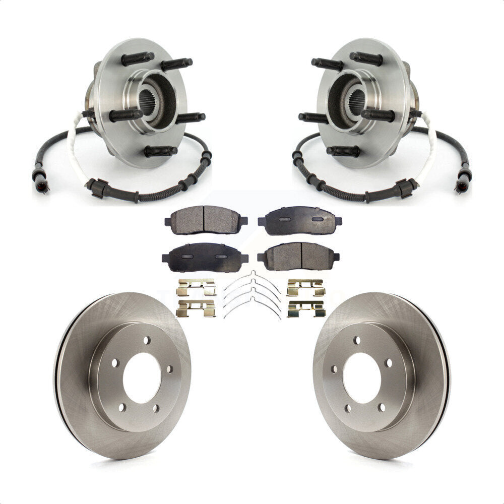 Transit Auto KBB-114158 Wheel Bearing and Hub Assembly for 2004 Ford F-150 - Front product image