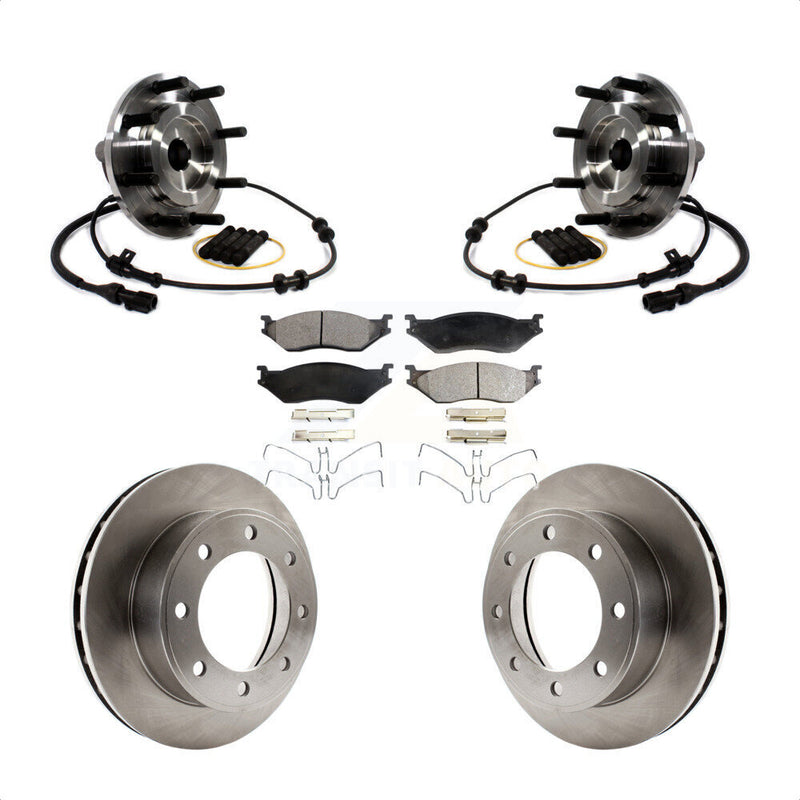 Transit Auto KBB-114159 Wheel Bearing and Hub Assembly for 1999 Ford F-450 Super Duty, Ford F-550 Super Duty - Front product image
