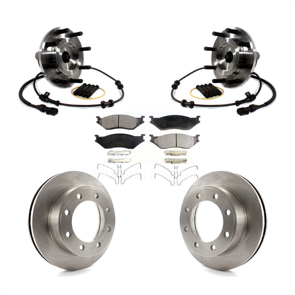 Transit Auto KBB-114160 Wheel Bearing and Hub Assembly for 1999-2001 Ford F-450 Super Duty, Ford F-550 Super Duty - Front product image