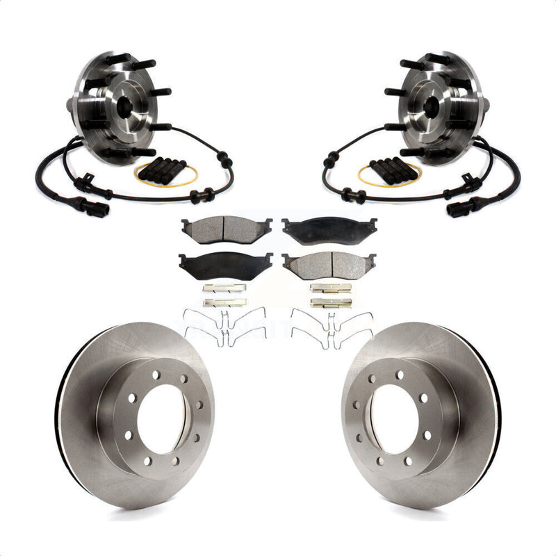 Transit Auto KBB-114161 Wheel Bearing and Hub Assembly for 1999-2001 Ford F-550 Super Duty, Ford F-450 Super Duty - Front product image