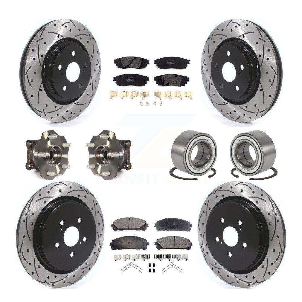 Transit Auto KBB-114219 Wheel Bearing for 2016 Lexus RX350 - Front and Rear product image