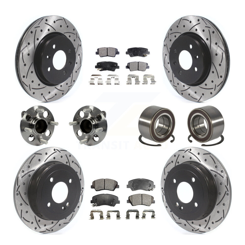 Transit Auto KBB-114222 Wheel Bearing for 2012-2017 Kia Rio - Front and Rear product image