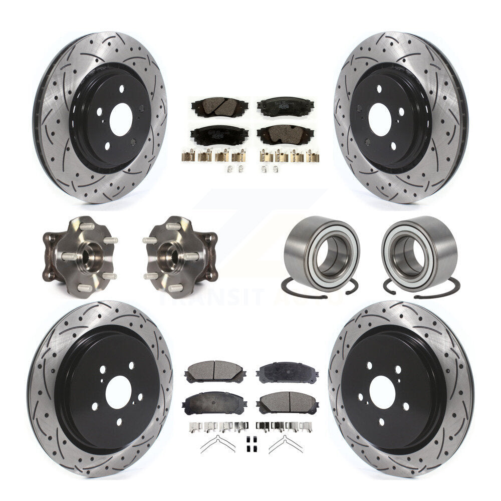 Transit Auto KBB-114255 Wheel Bearing for 2016 Lexus RX350 - Front and Rear product image
