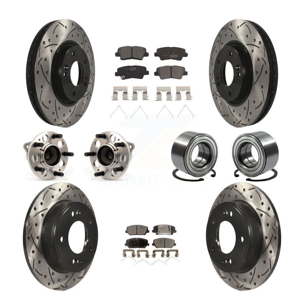 Transit Auto KBB-114259 Wheel Bearing for 2016-2018 Kia Forte, Kia Forte5, Hyundai Veloster - Front and Rear product image