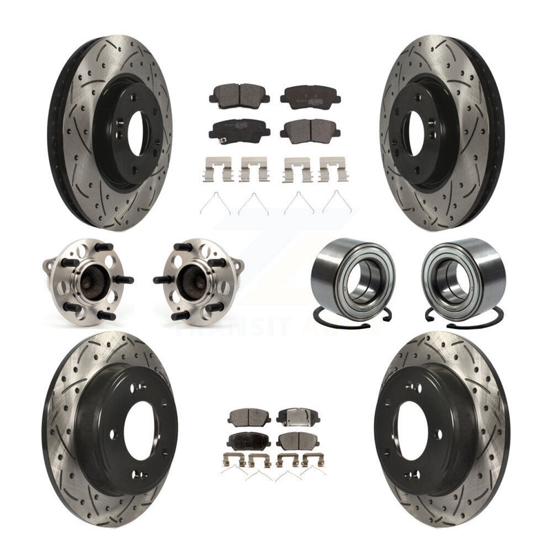 Transit Auto KBB-114259 Wheel Bearing for 2016-2018 Kia Forte, Kia Forte5, Hyundai Veloster - Front and Rear product image