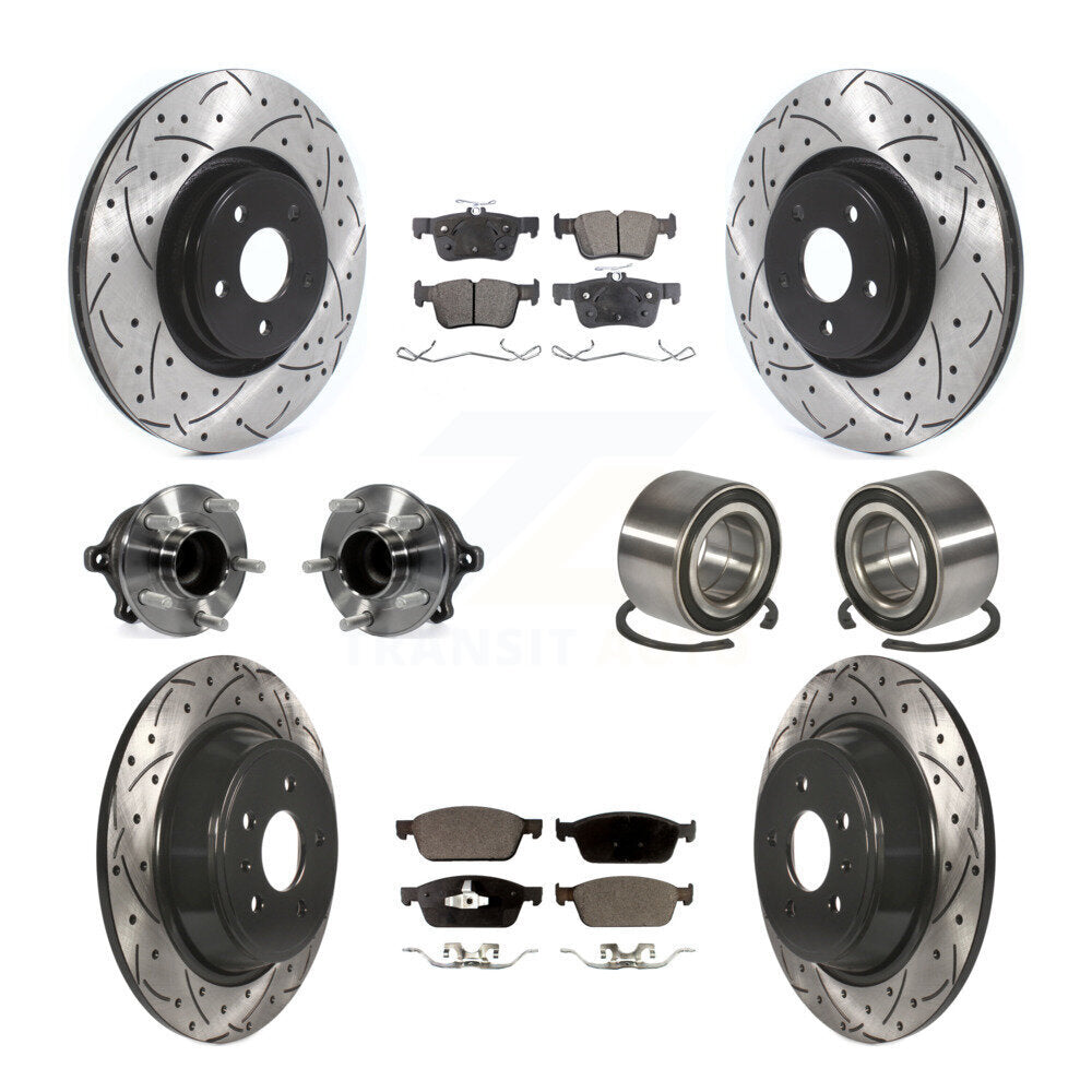 Transit Auto KBB-114262 Wheel Bearing for 2015-2019 Lincoln MKC - Front and Rear product image