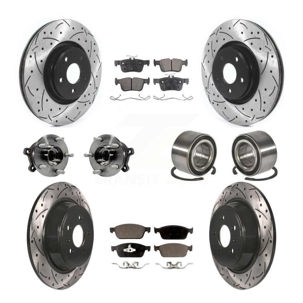 Transit Auto KBB-114263 Wheel Bearing for 2015-2019 Lincoln MKC - Front and Rear product image