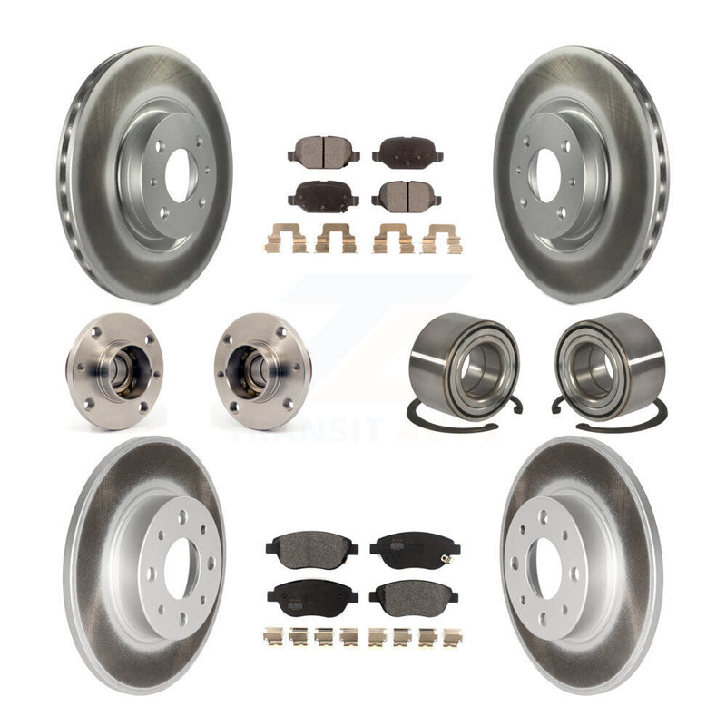 Transit Auto KBB-114282 Wheel Bearing for 2014-2017 Fiat 500 - Front and Rear product image