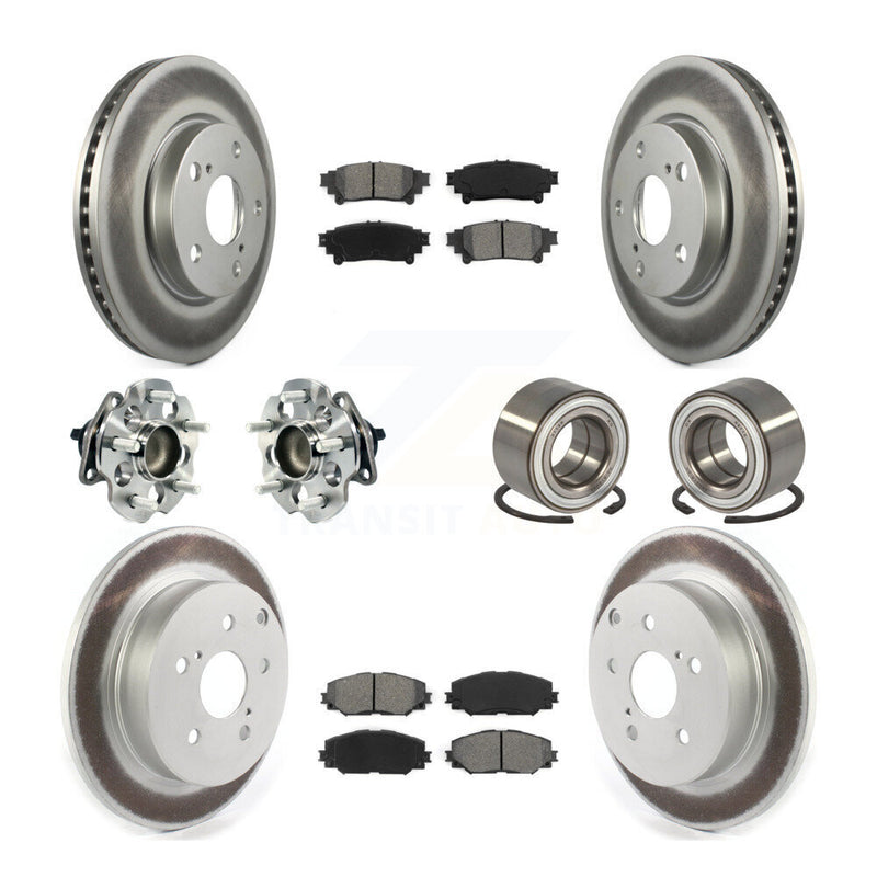 Transit Auto KBB-114323 Wheel Bearing for 2017-2018 Toyota Prius V - Front and Rear product image