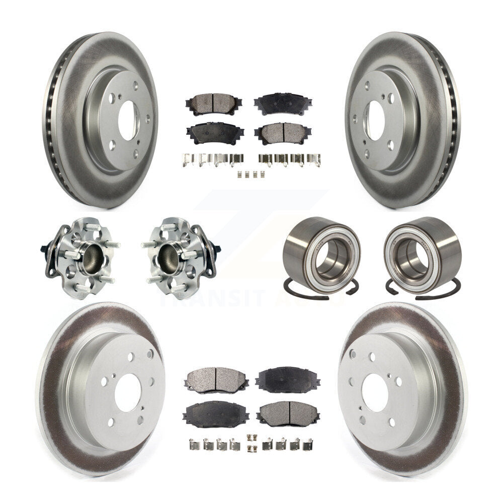 Transit Auto KBB-114348 Wheel Bearing for 2017-2018 Toyota Prius V - Front and Rear product image