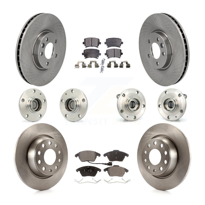 Transit Auto KBB-114411 Wheel Bearing and Hub Assembly for 2009-2012 Volkswagen CC - Front and Rear product image