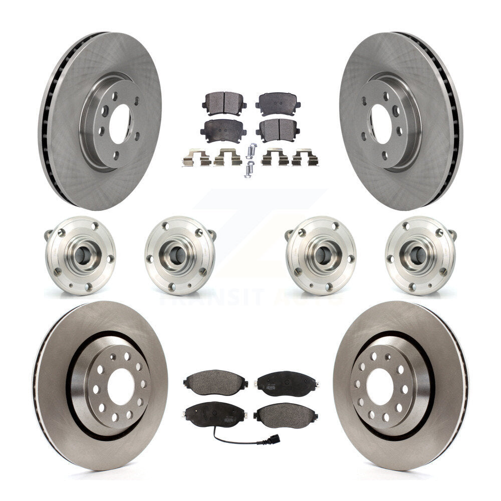 Transit Auto KBB-114429 Wheel Bearing and Hub Assembly for 2013-2016 Volkswagen CC - Front and Rear product image