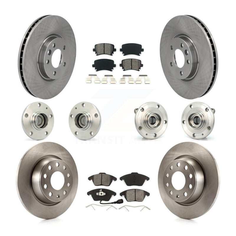 Transit Auto KBB-114445 Wheel Bearing and Hub Assembly for 2009-2012 Volkswagen CC - Front and Rear product image