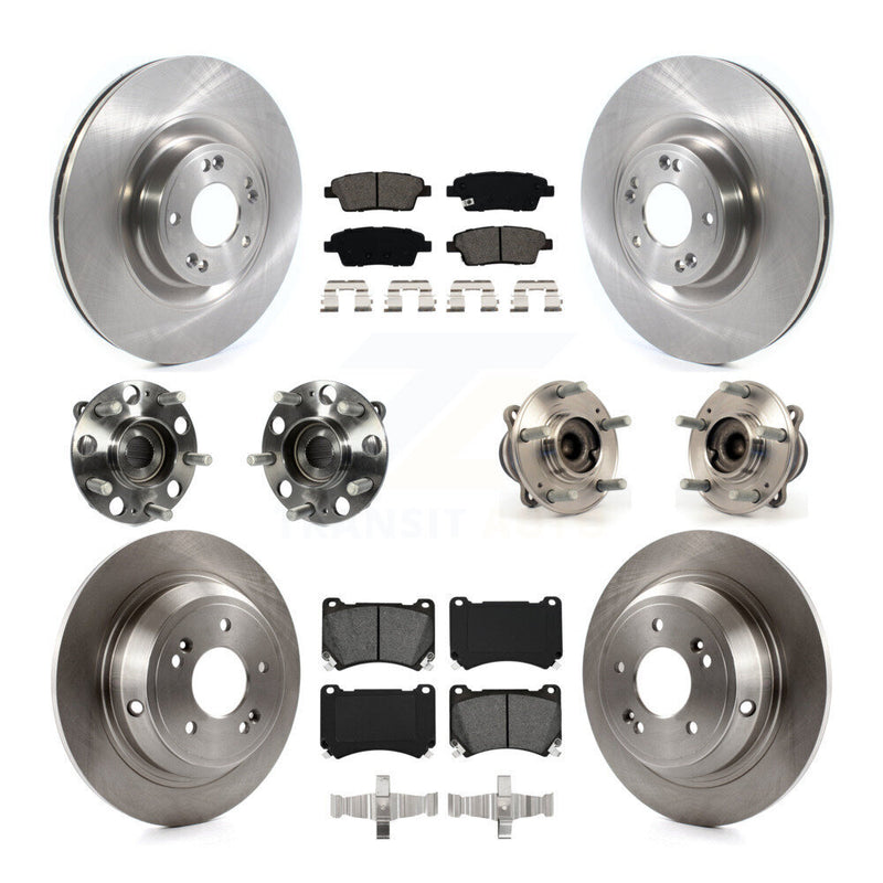 Transit Auto KBB-114453 Wheel Bearing and Hub Assembly for 2012-2014 Hyundai Genesis - Front and Rear product image